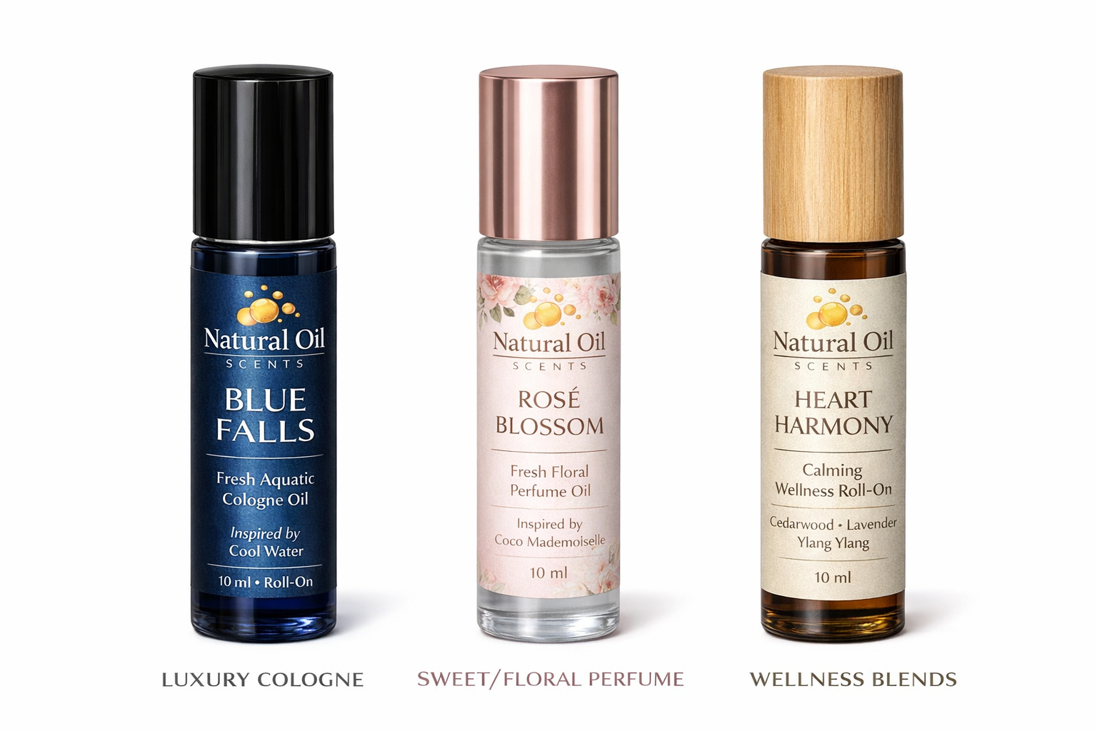 impression oil perfumes